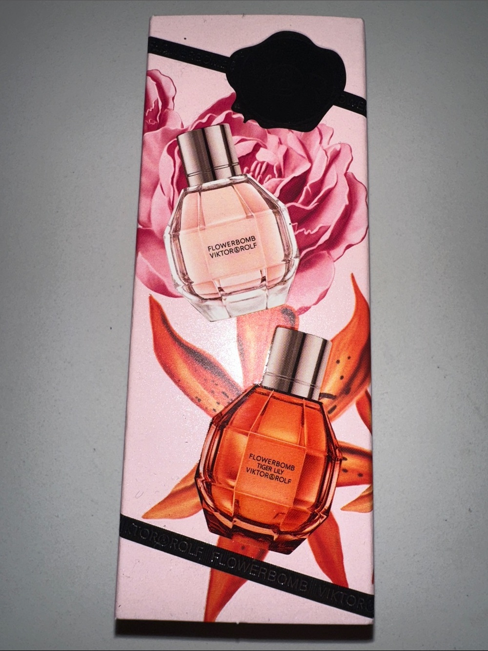 Viktor & Rolf Flowerbomb Duo Gift Box - Pink & Orange